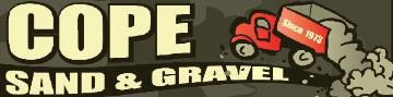 Cope Sand & Gravel Logo